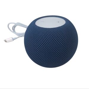 Apple HomePod Mini Smart Speaker - Blue (Model A2374) with Power Cable